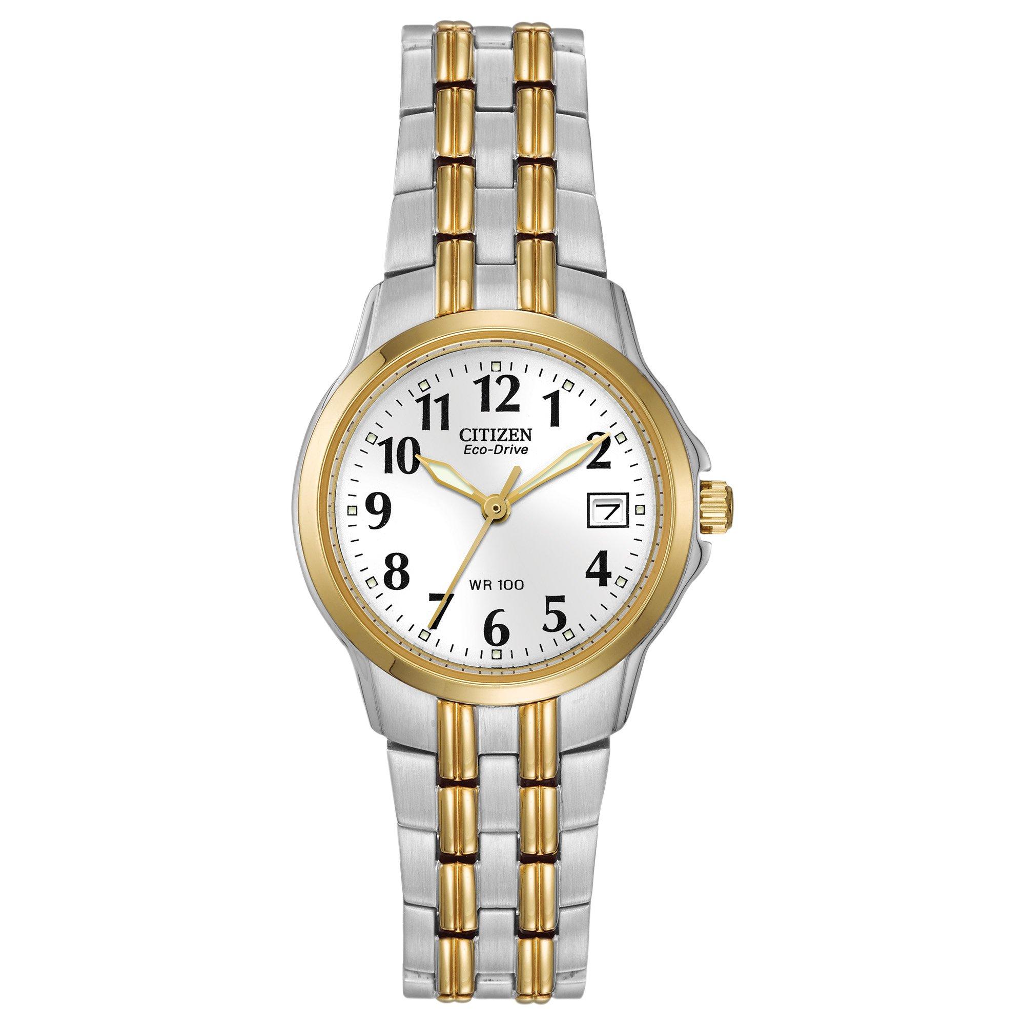 citizen gold silver watch