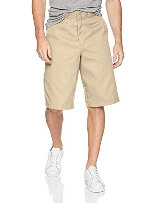 Dickies Synthetic 15 Inch Inseam Work Short With Multi Use Pocket, Khaki,  38 in Natural for Men - Save 47% - Lyst