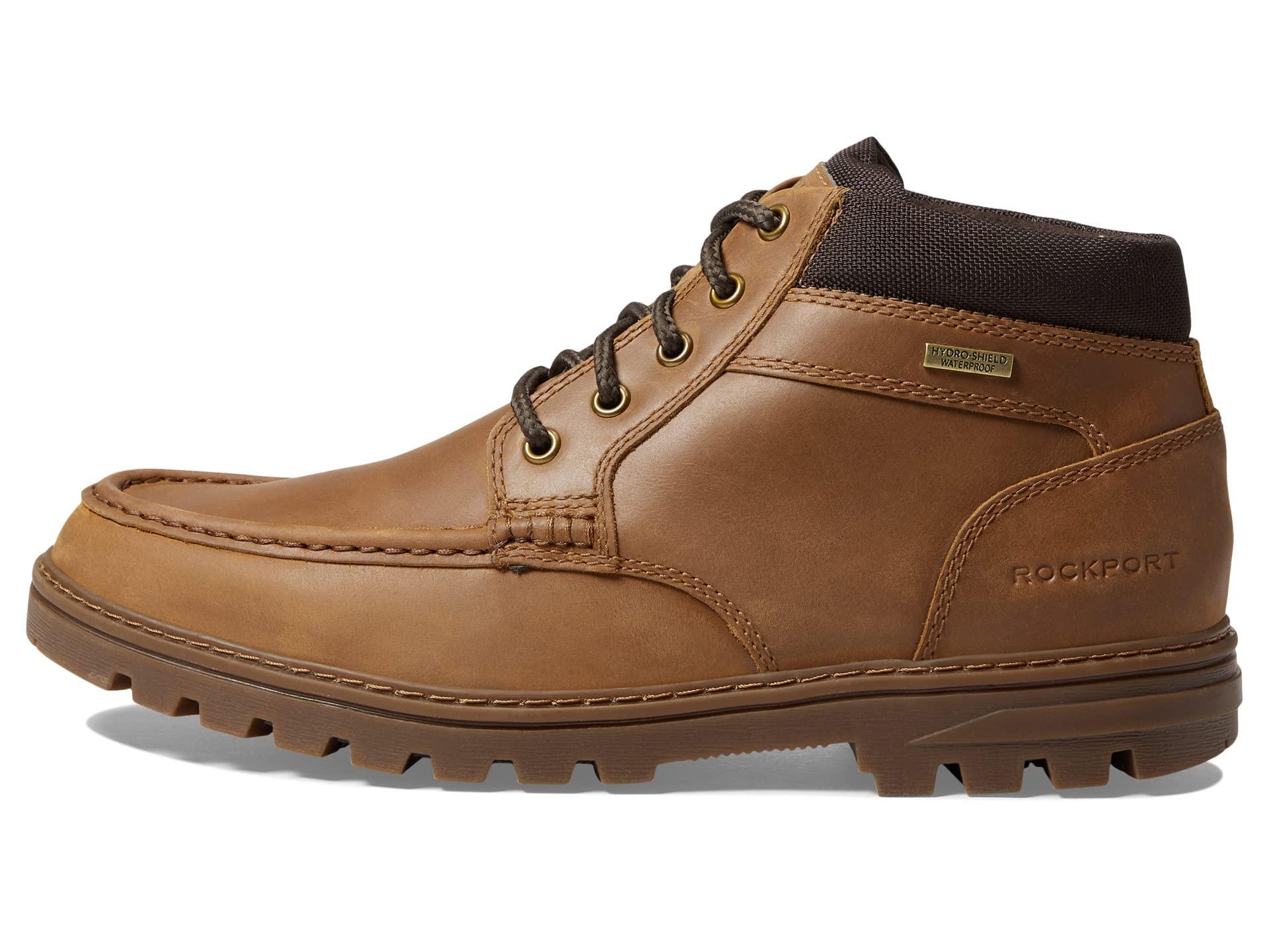 Rockport Weather Ready Moc Boot Ankle in Brown for Men | Lyst