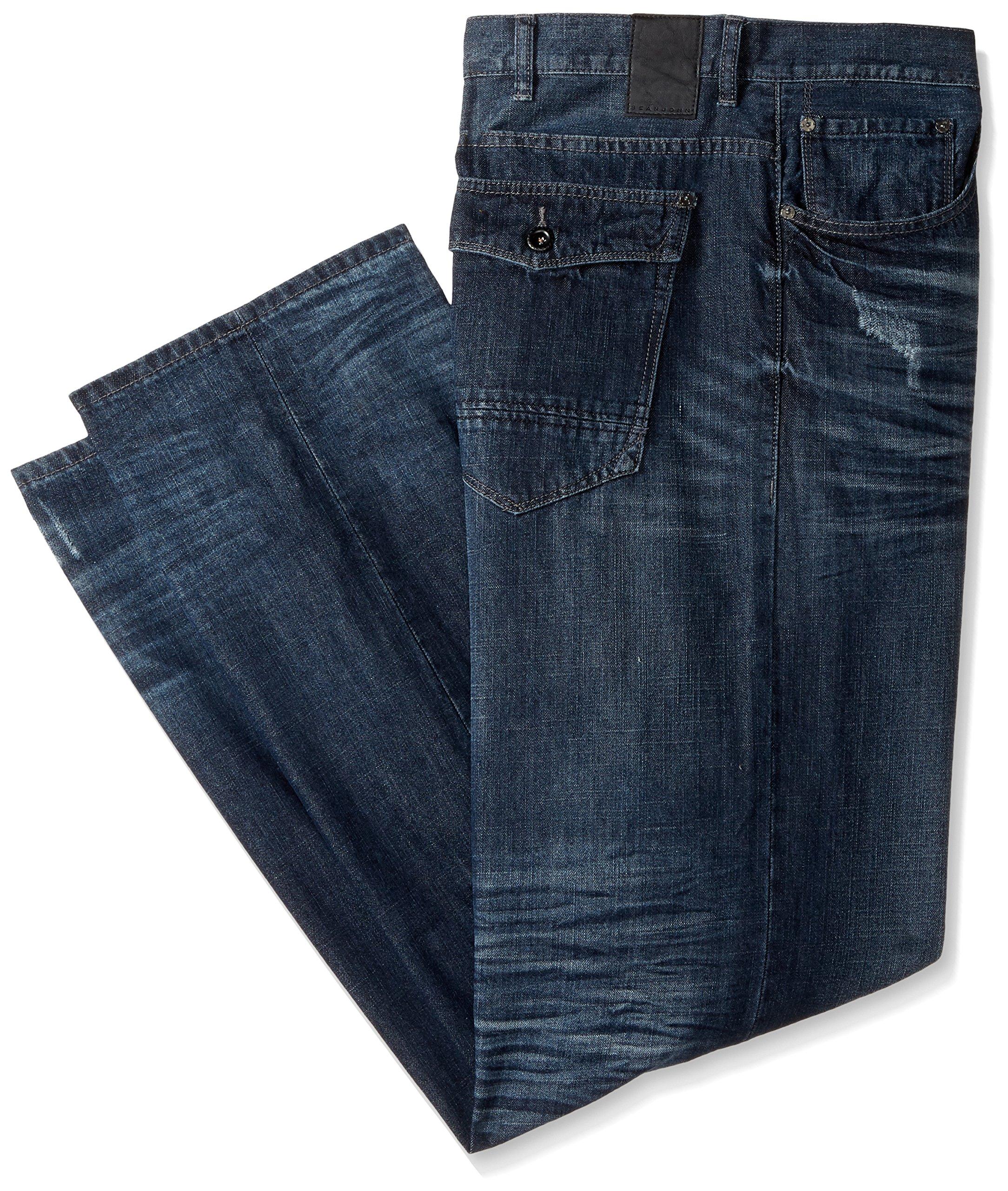 Sean John Big And Tall Flap Pocket Hamilton Jean, Medium Repair, 42t in  Blue for Men | Lyst