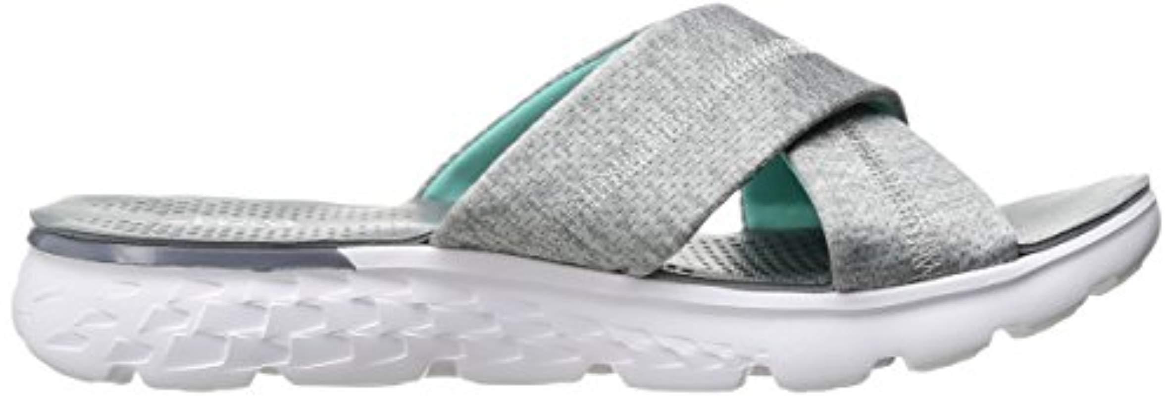 skechers performance women's on the go 400 tropical flip flop