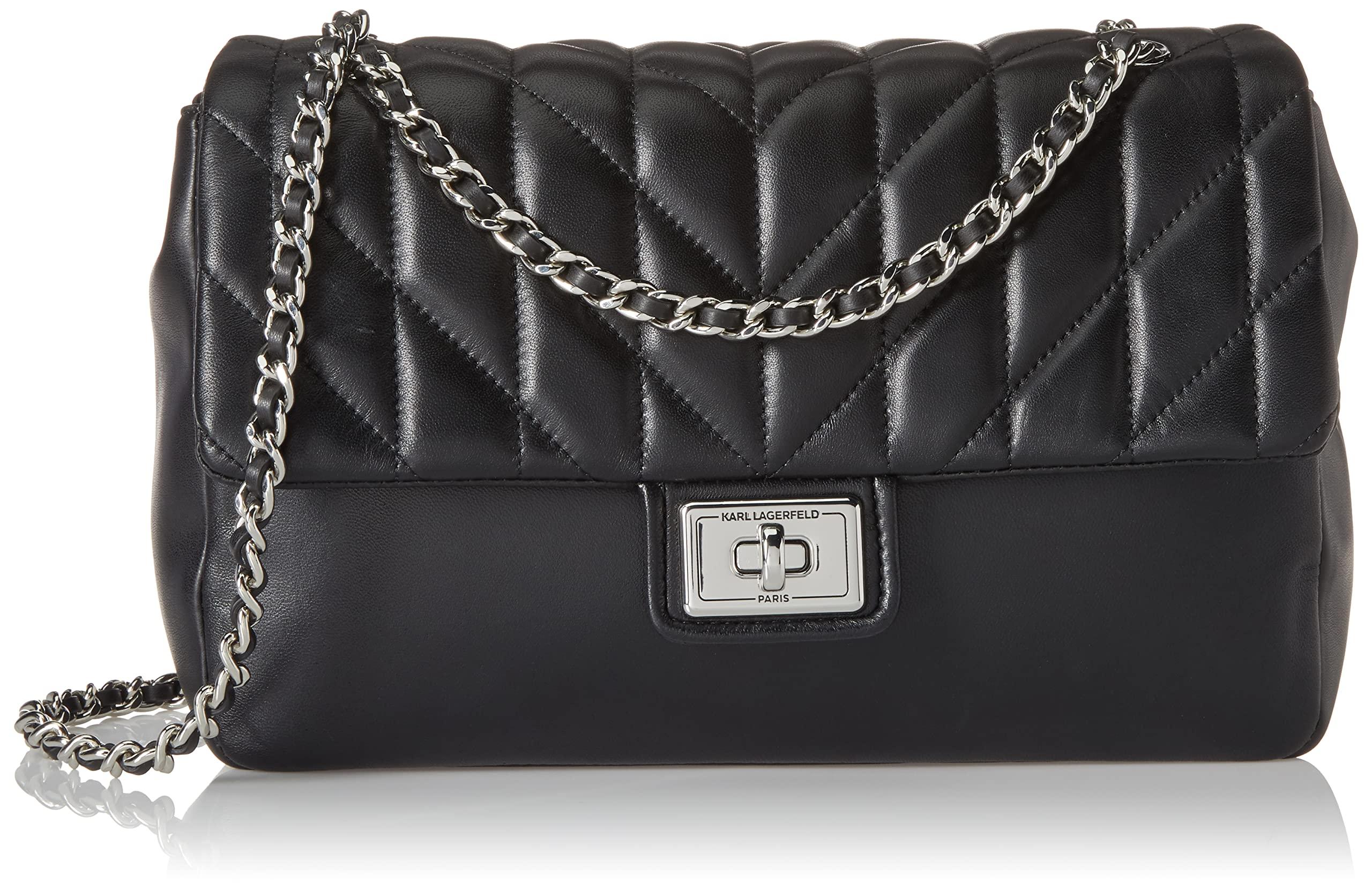 Karl popular Lagerfeld Large Agyness Shoulder Bag