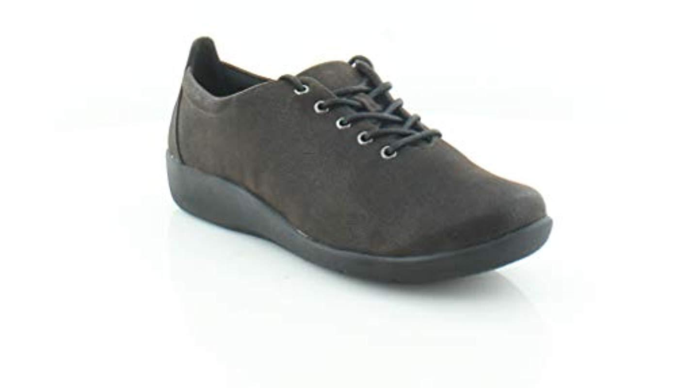 Clarks Cloudsteppers Sillian Tino Laceup Shoe in Brown Lyst