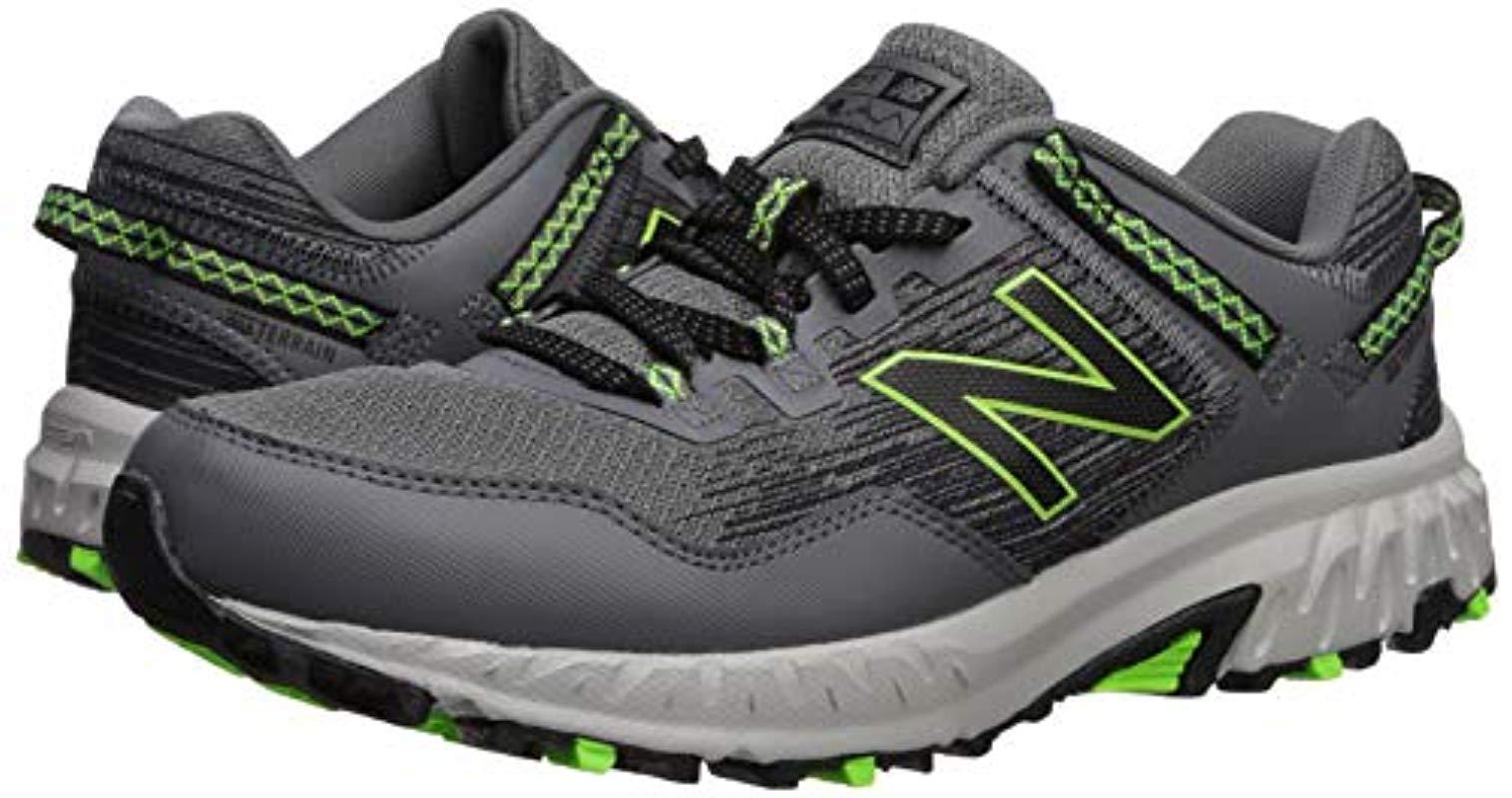 New Balance 410 V6 Trail Running Shoe in Black for Men | Lyst