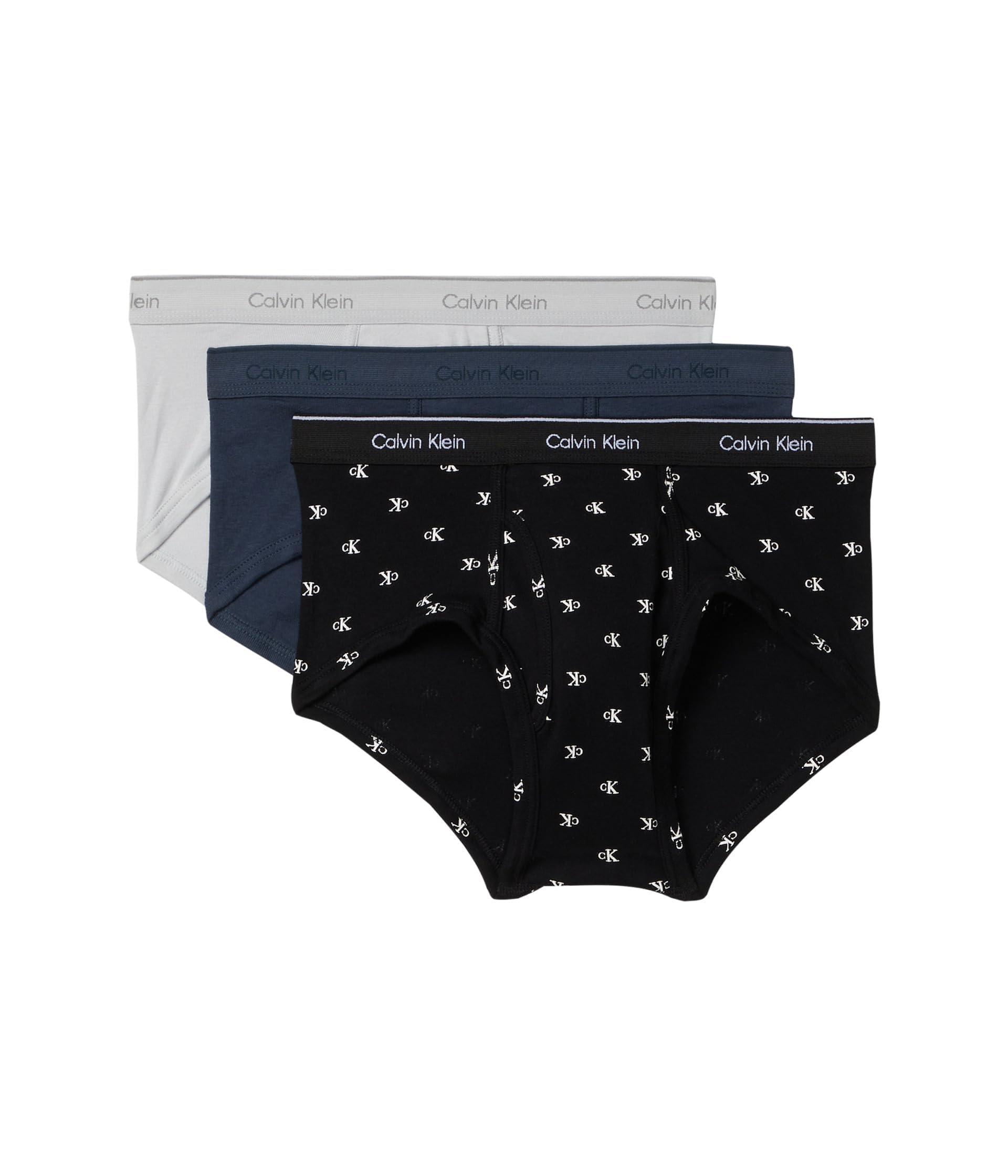Calvin Klein Cotton Classics 3-pack Brief in Black for Men Lyst