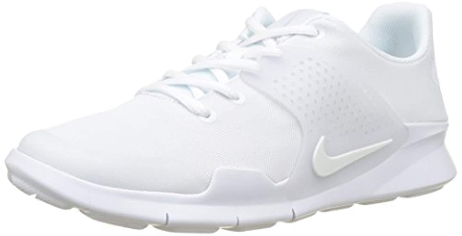 nike arrowz white sneakers