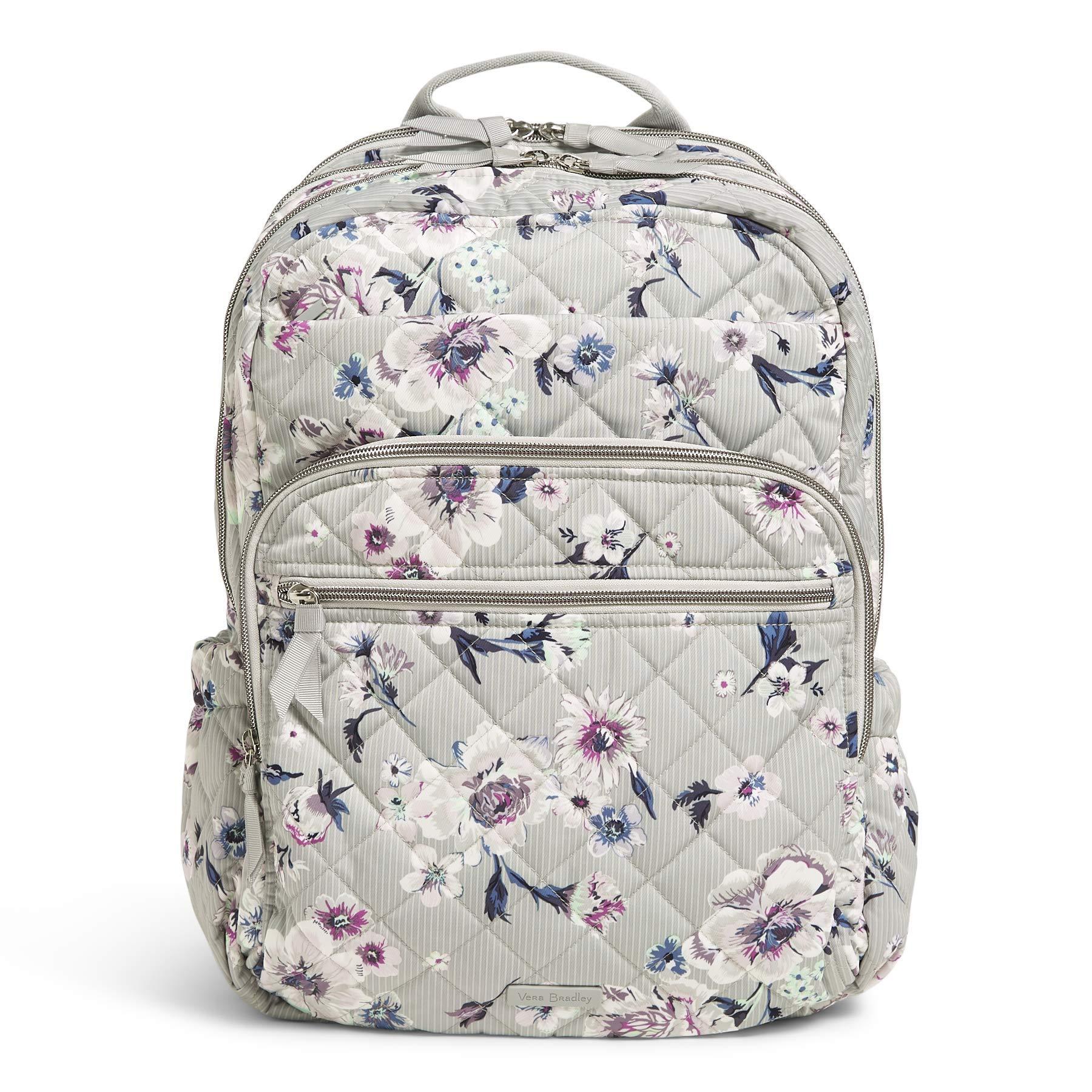 vera bradley grey backpack