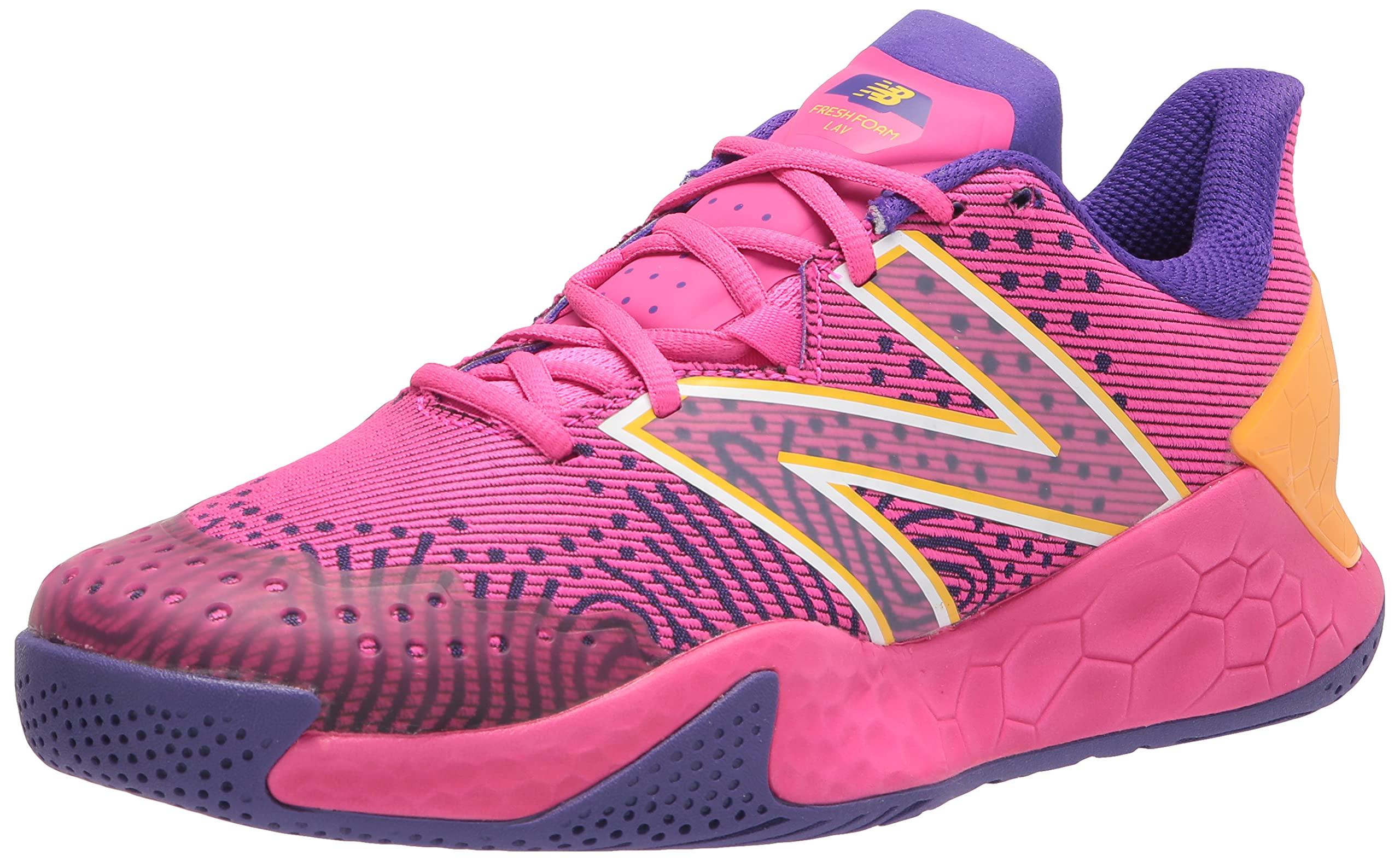 New Balance Fresh Foam X Lav V2 Hard Court Tennis Shoe in Pink | Lyst