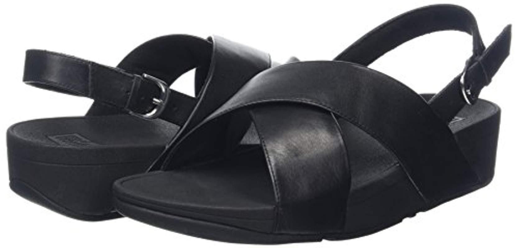 black back strap sandals