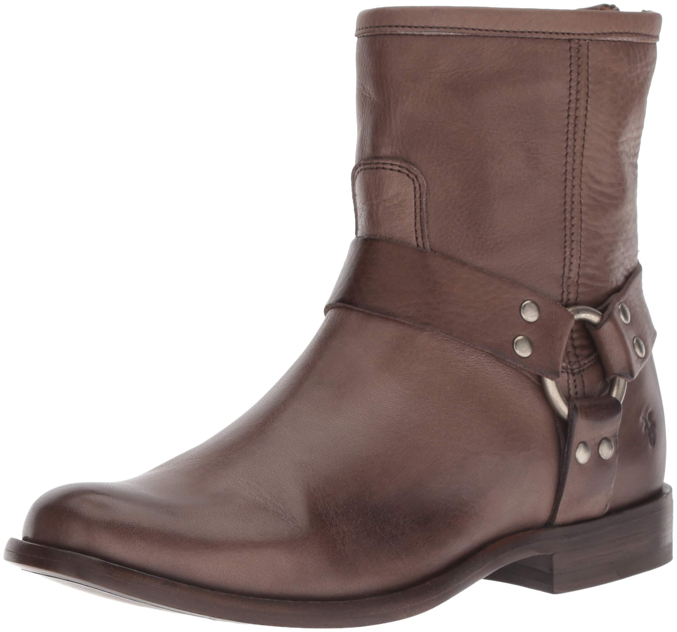 Frye Leather Phillip Harness Short Ankle Boot in Grey (Gray) Save 57 Lyst