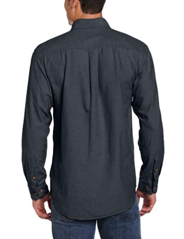 carhartt chambray shirts