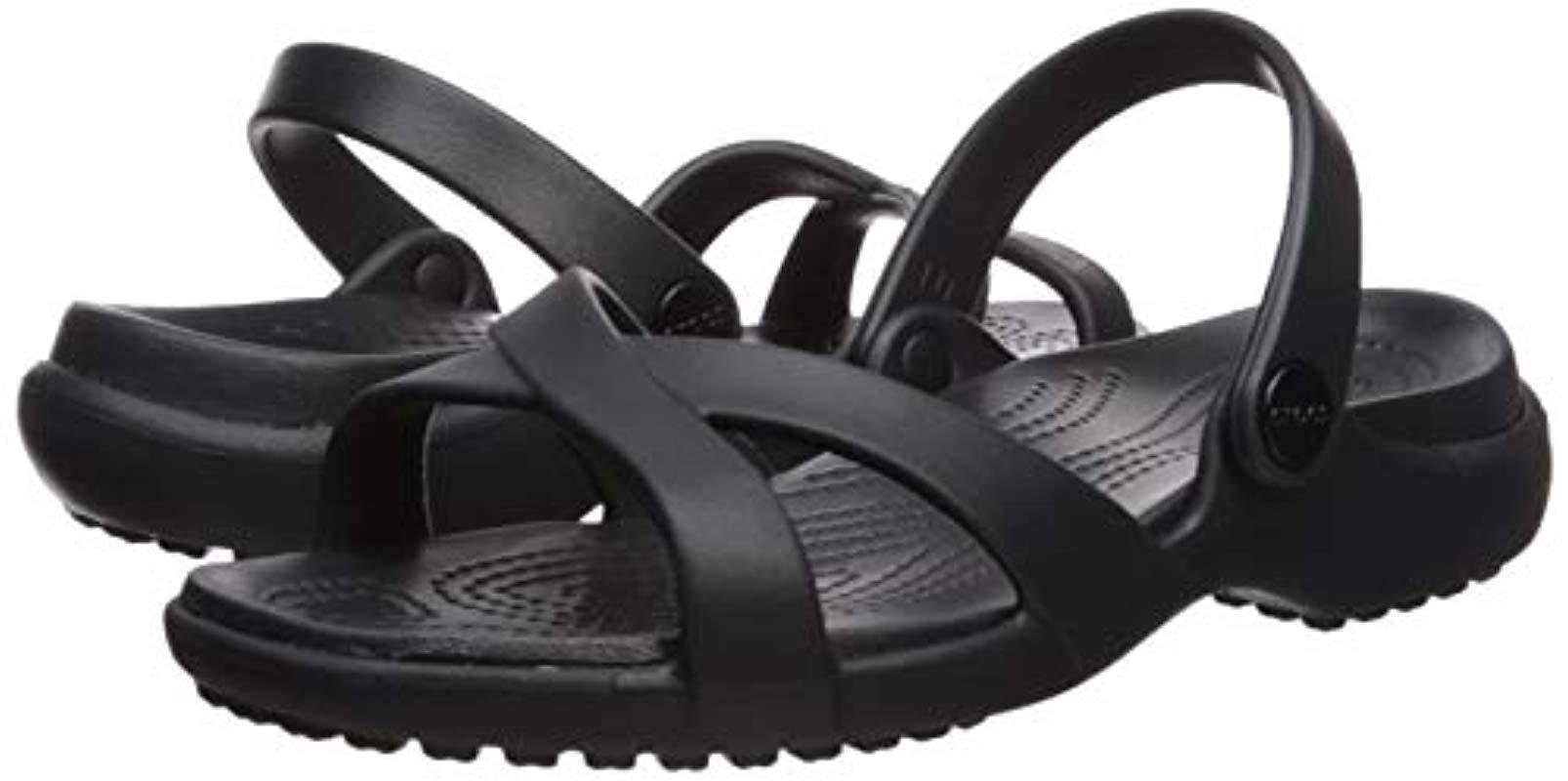 crocs meleen crossband sandal