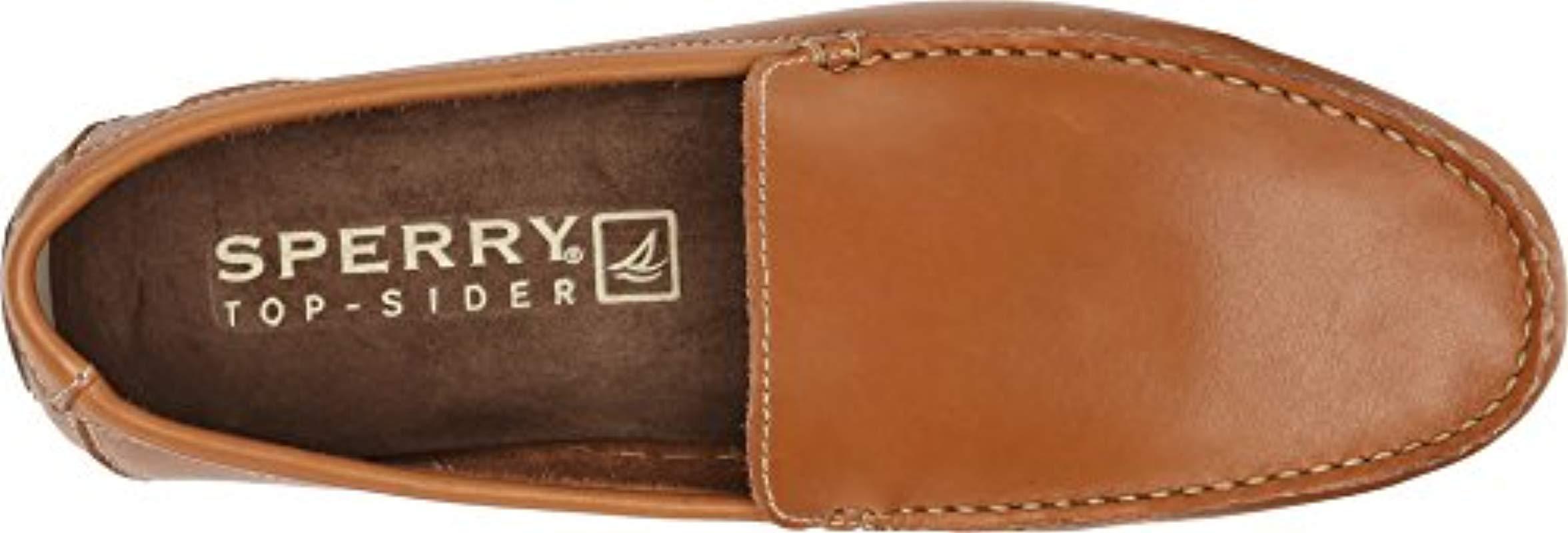 sperry wave driver tan