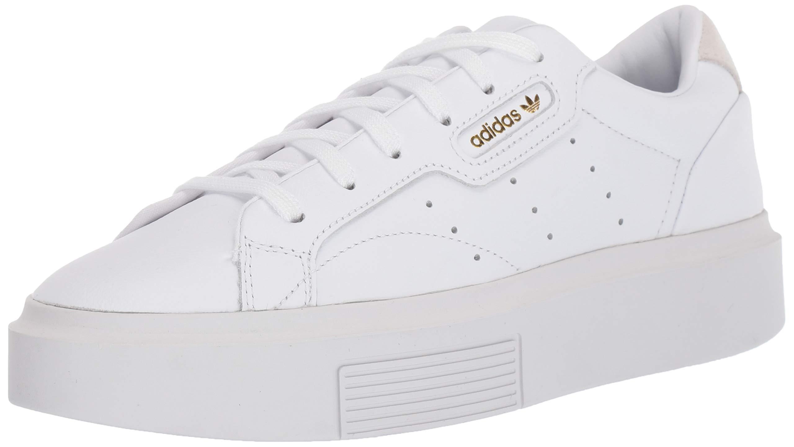 adidas white sleek