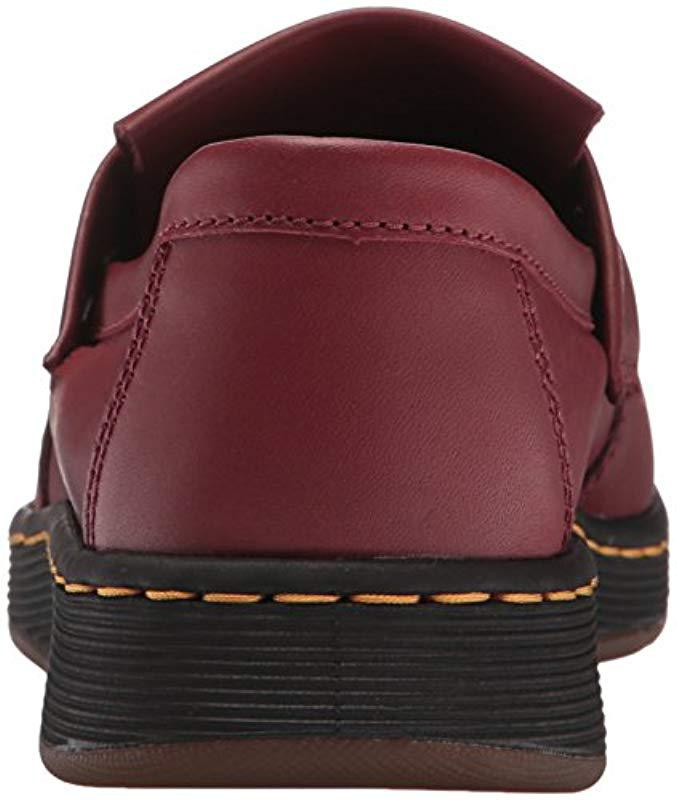 dr martens edison cherry red