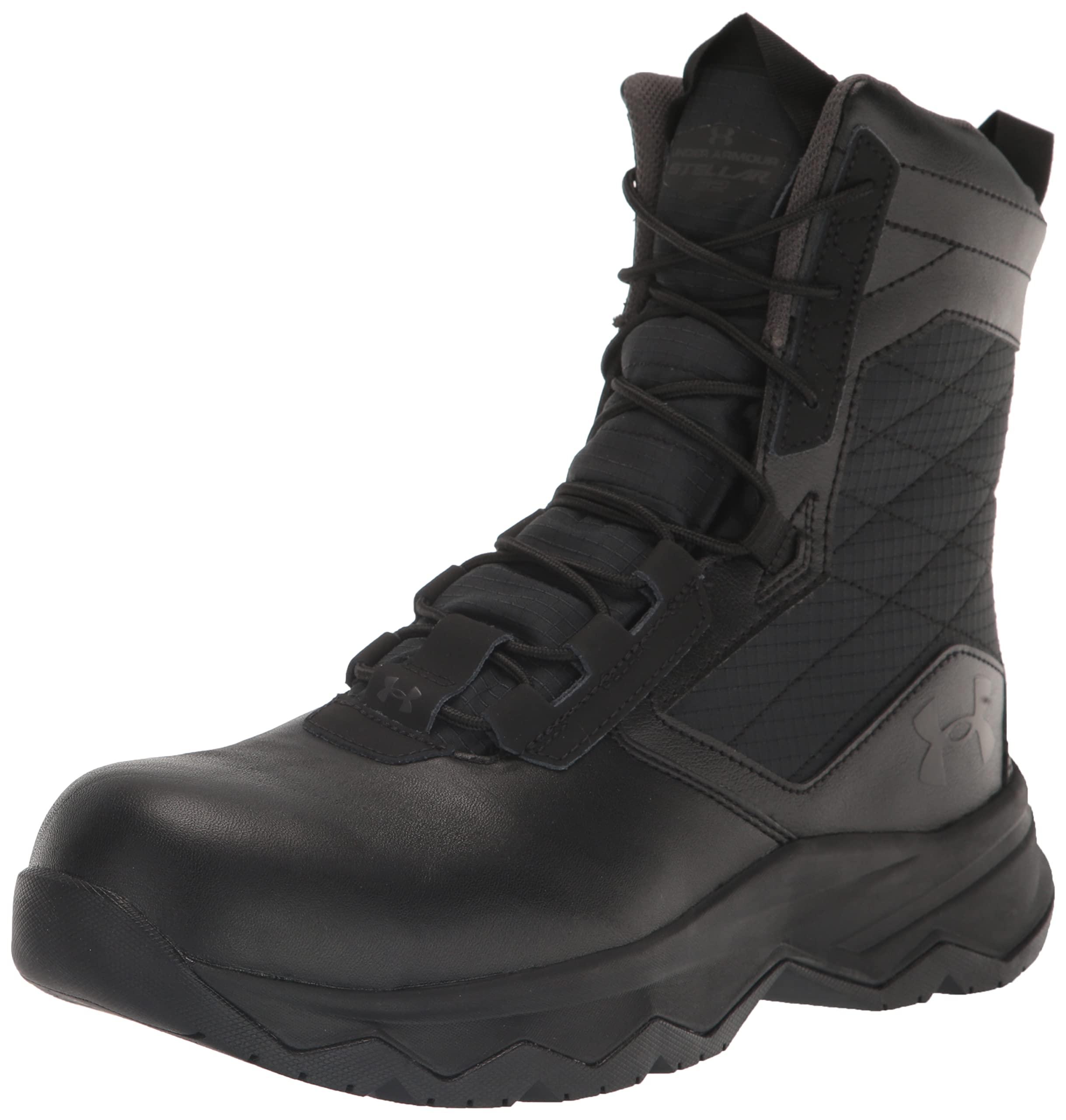 Under Armour Stellar G2 Protect Military And Tactical Boot in Black for ...