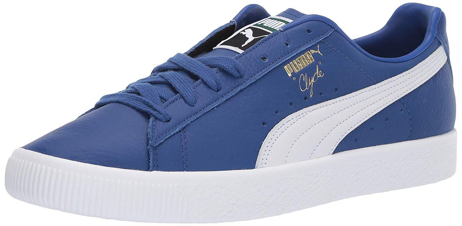 PUMA Clyde Sneaker in Blue for Men - Lyst