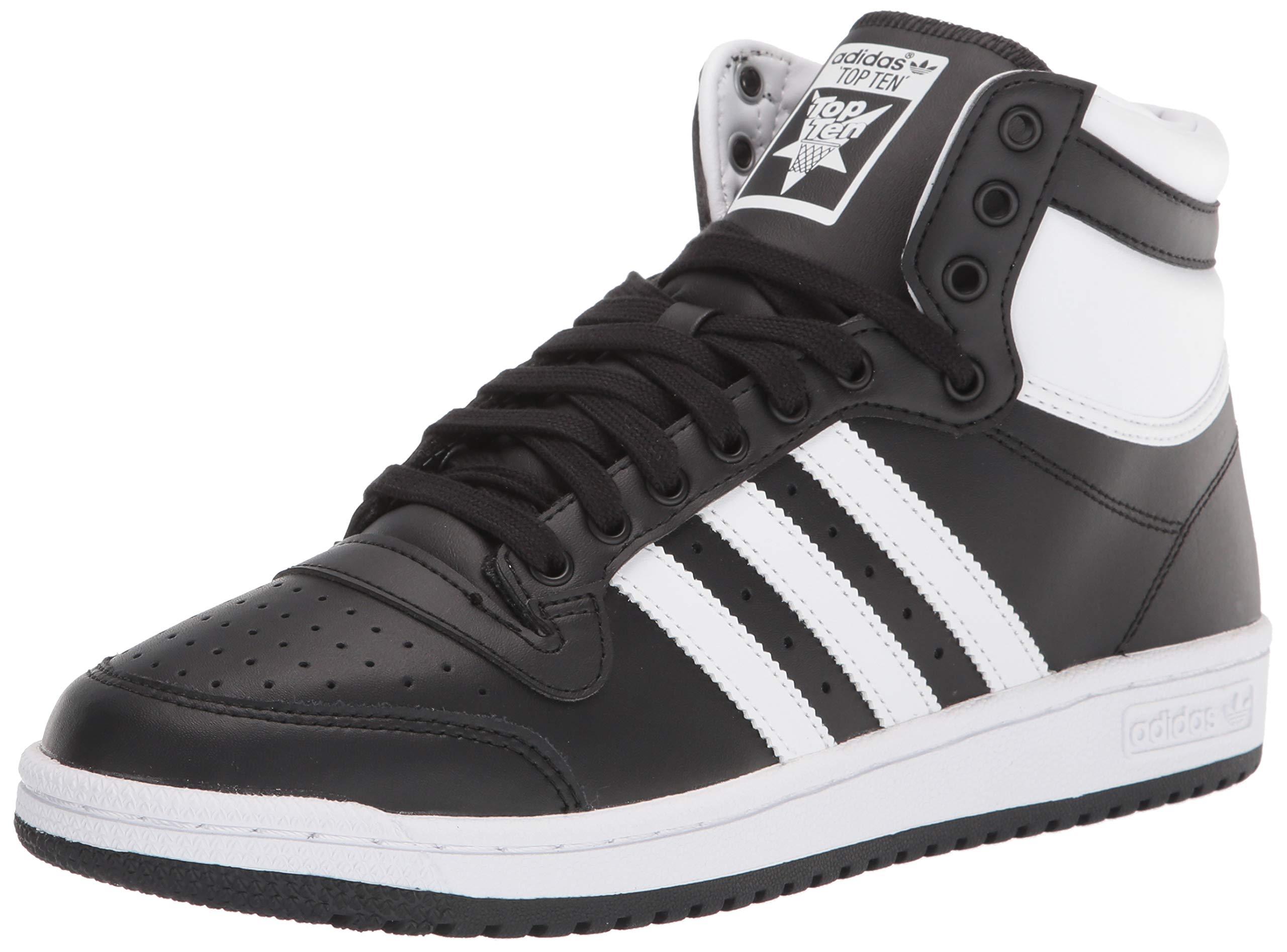 adidas top ten hi black