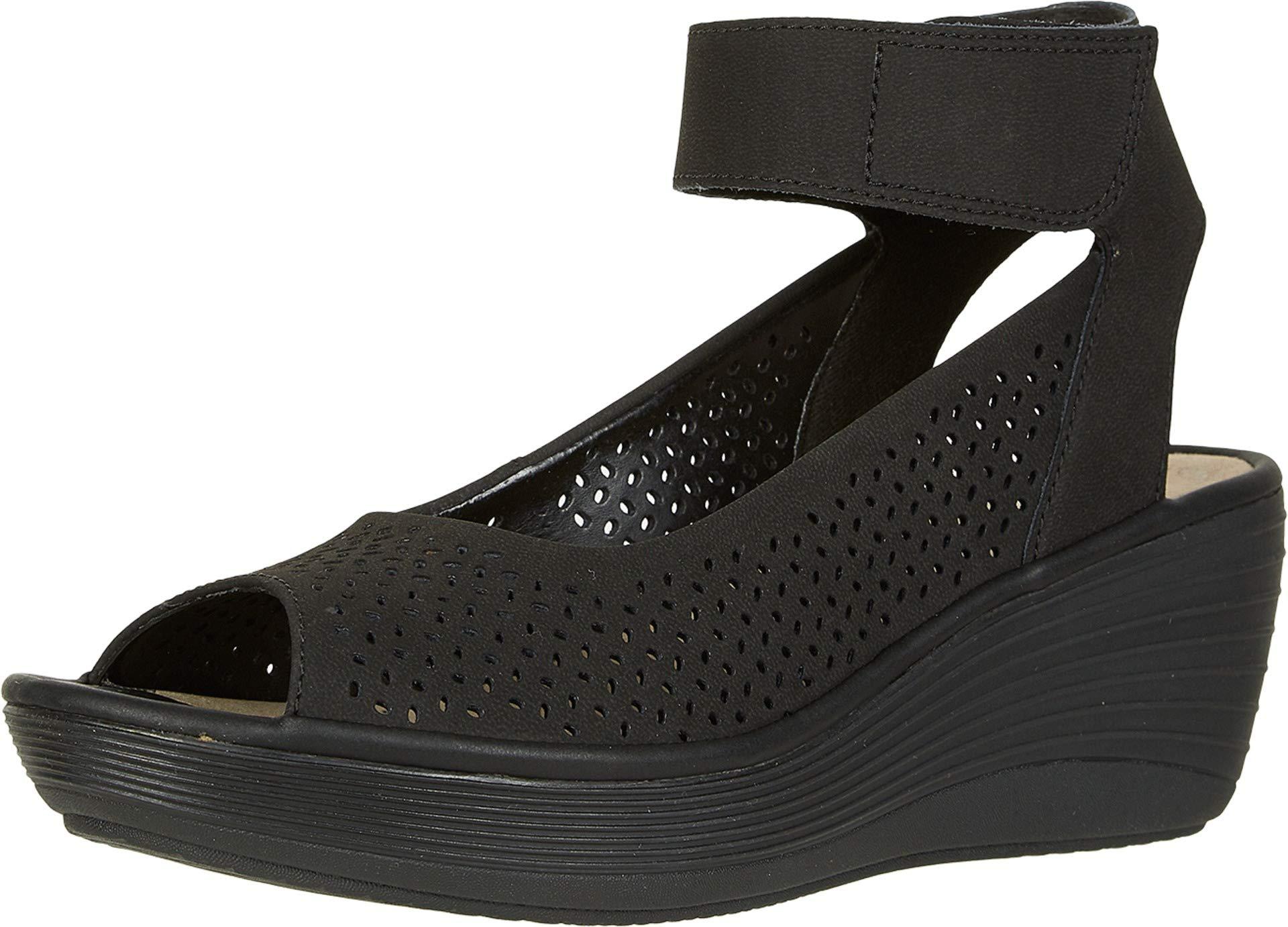 clarks reedly jump wedge sandal