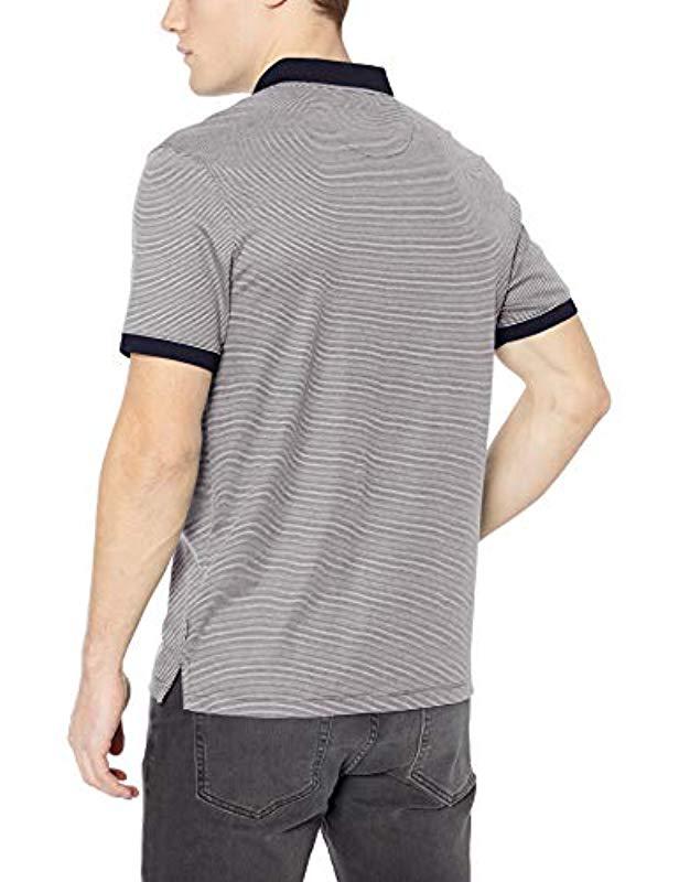 Calvin Klein Cotton Liquid Touch Polo Stripe With Uv-protection for Men -  Save 75% - Lyst