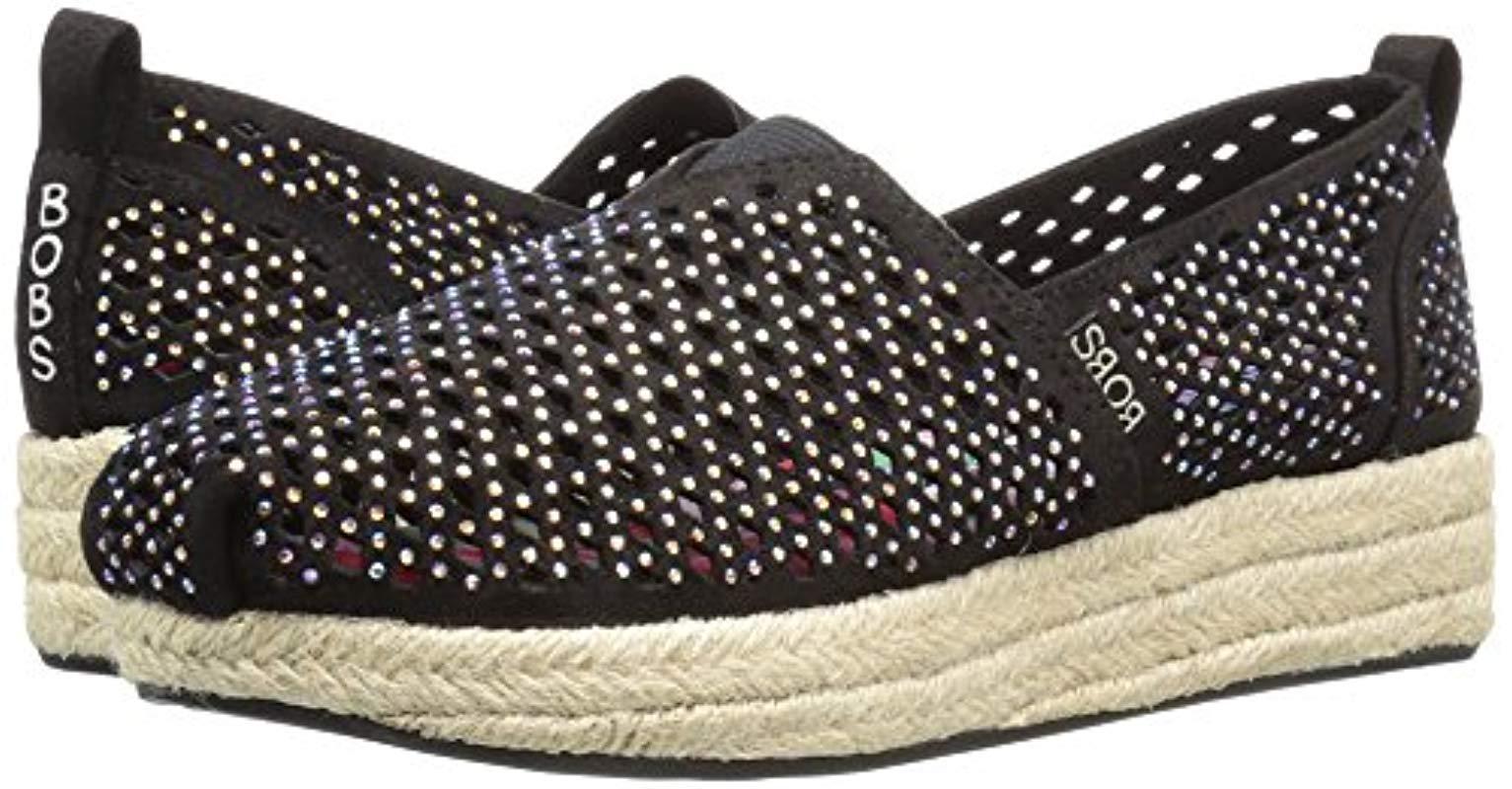 bobs from skechers women's highlights flexpadrille wedge