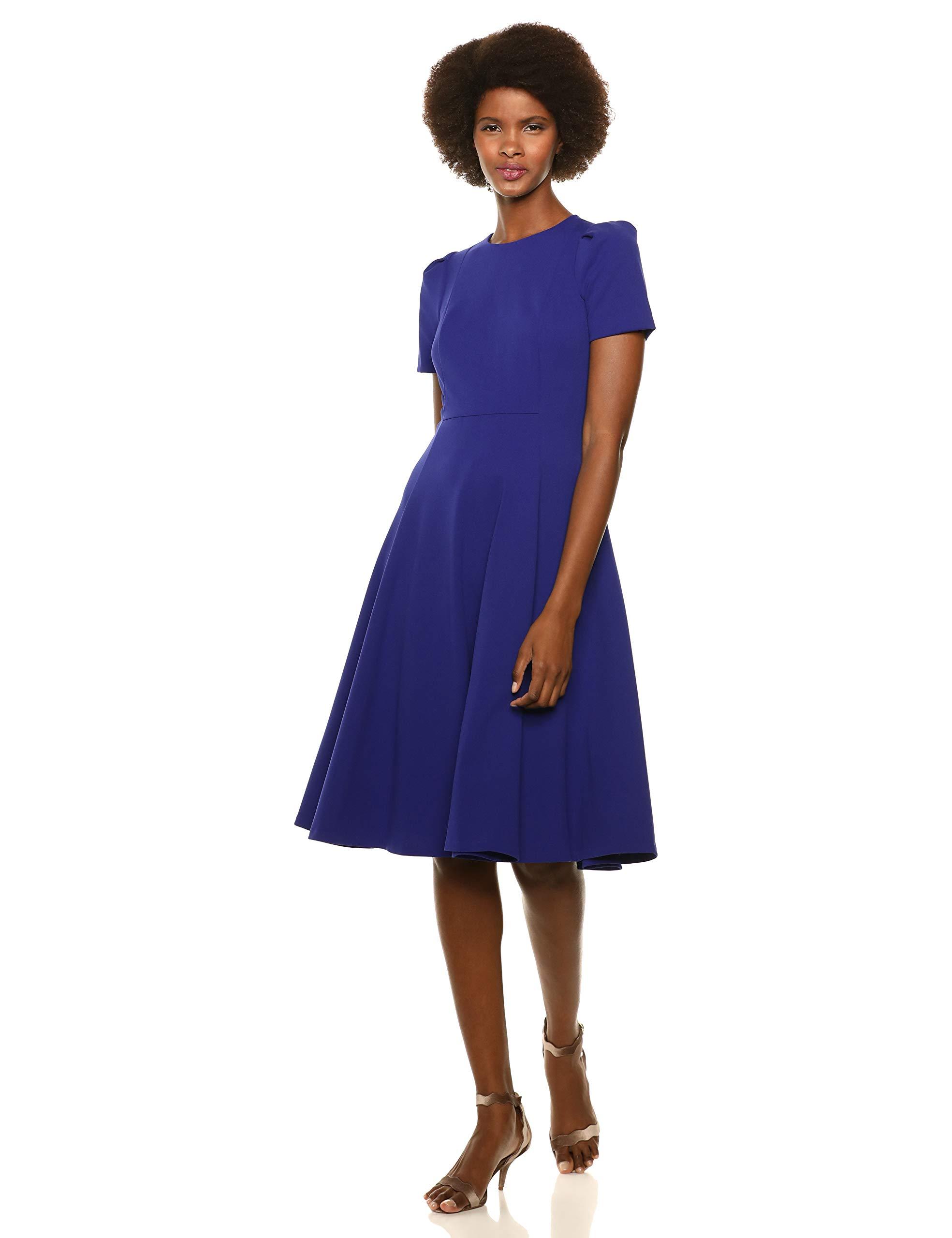 Calvin klein short sleeve a line dress Clearance