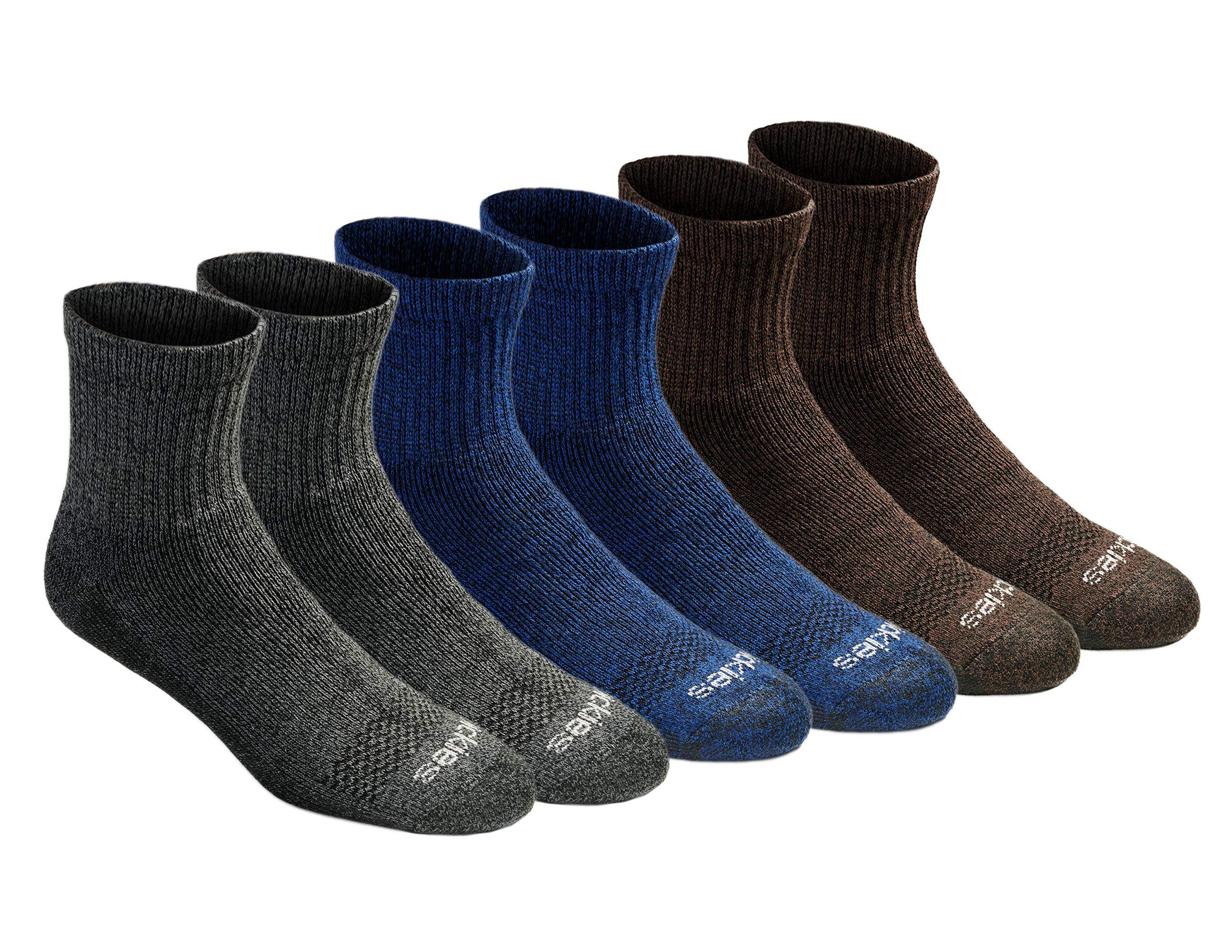 Dickies Dritech Moisture Control Quarter Socks Multipack in Blue for