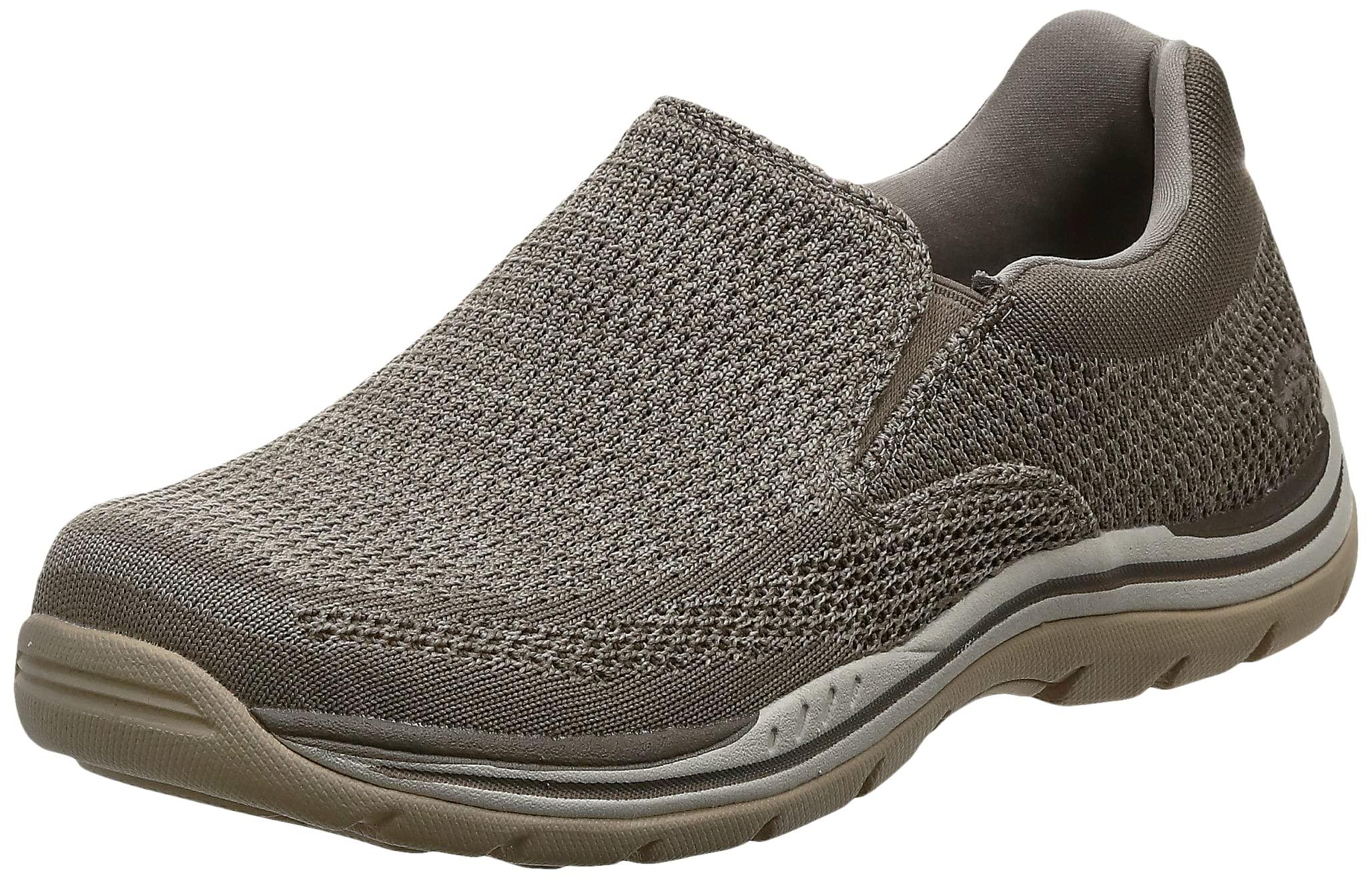 Skechers Expected Gomel Slip-on Loafer in Brown for Men | Lyst