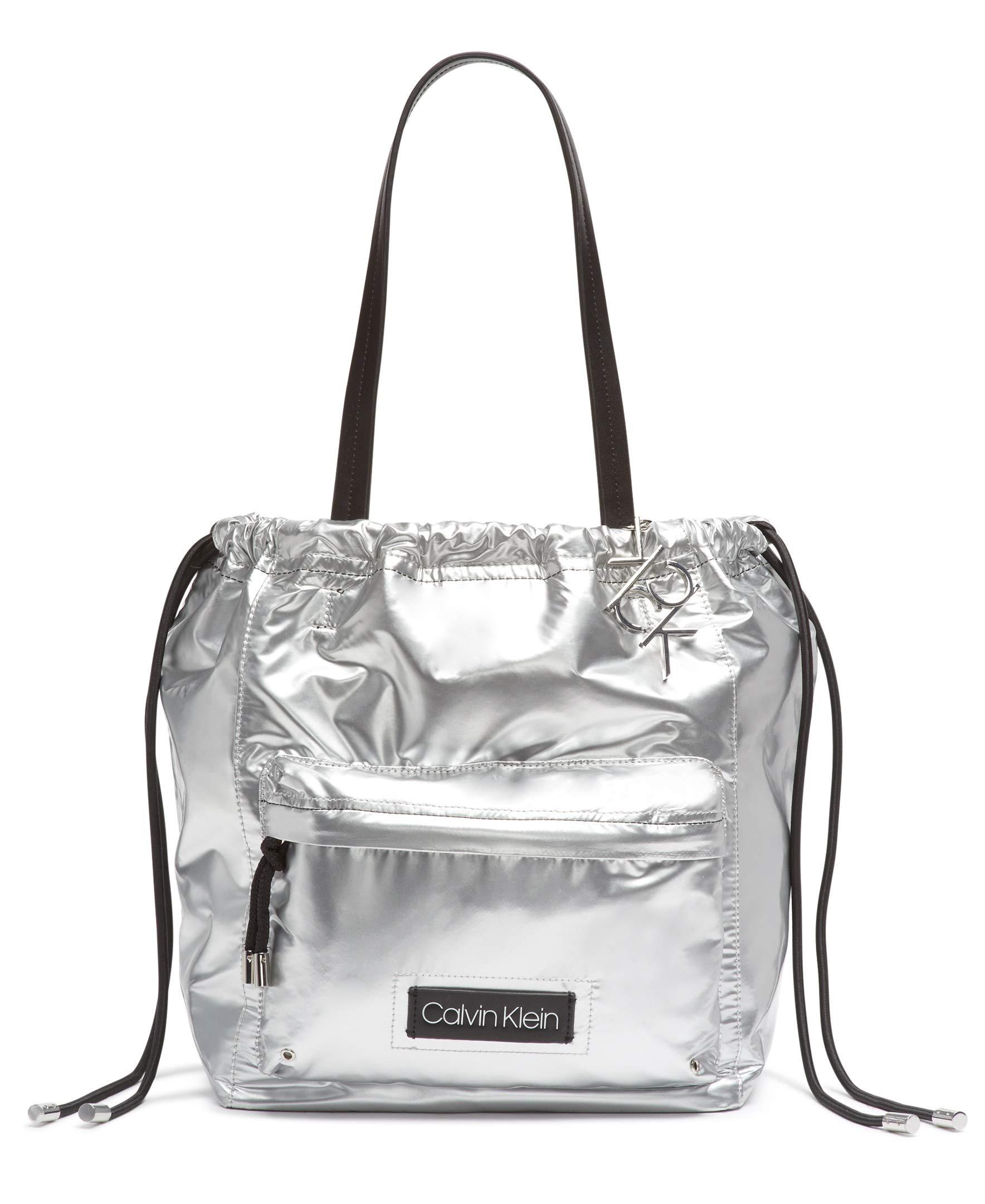 calvin klein silver bag