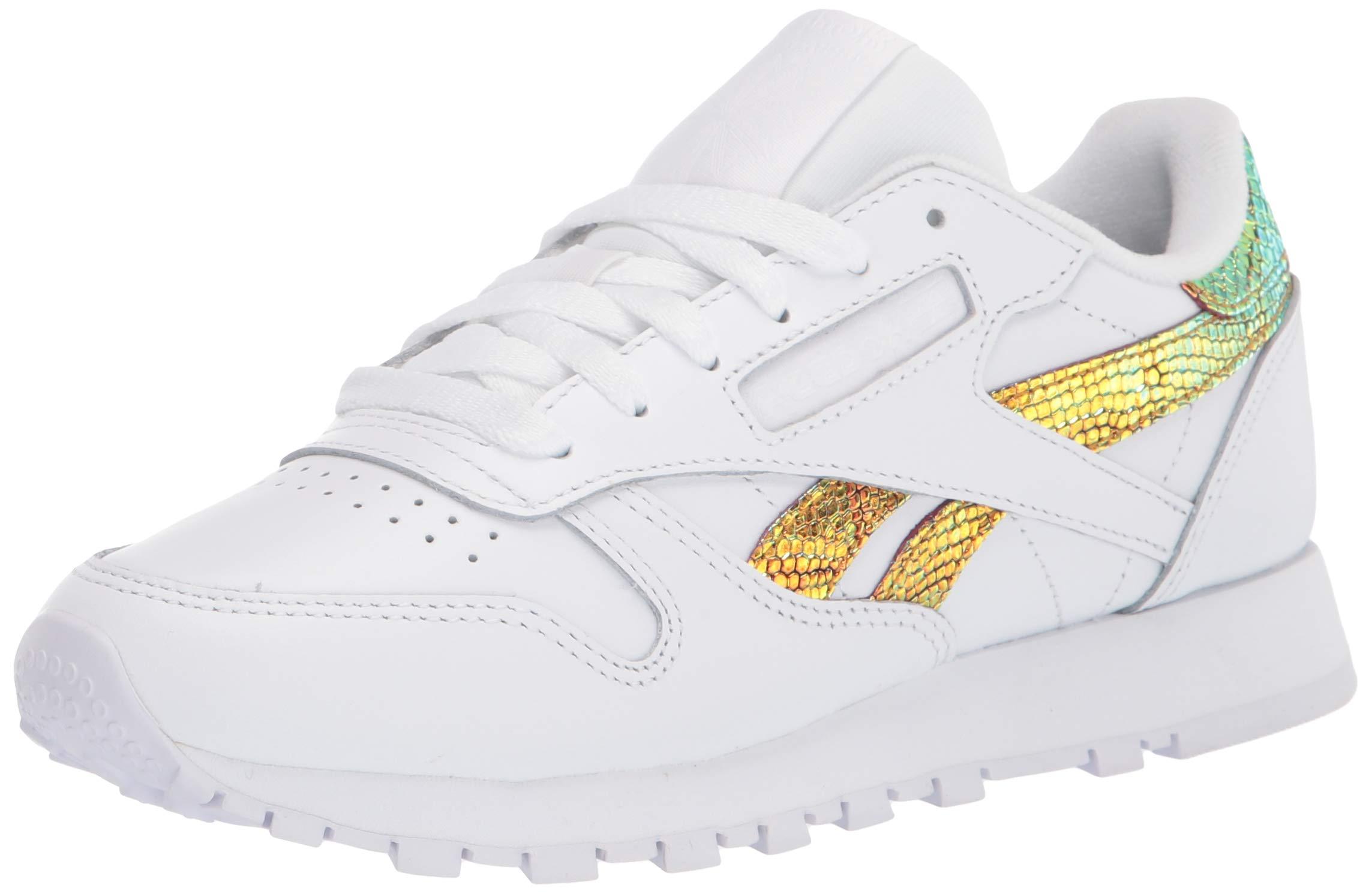 white platform reeboks