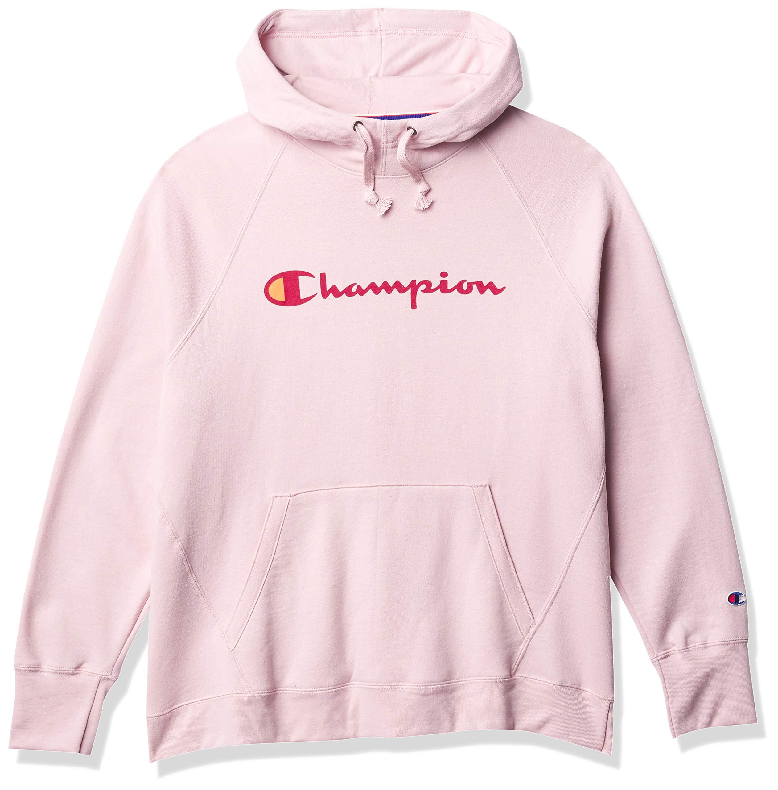 Champion Hoodie in Pink - Lyst