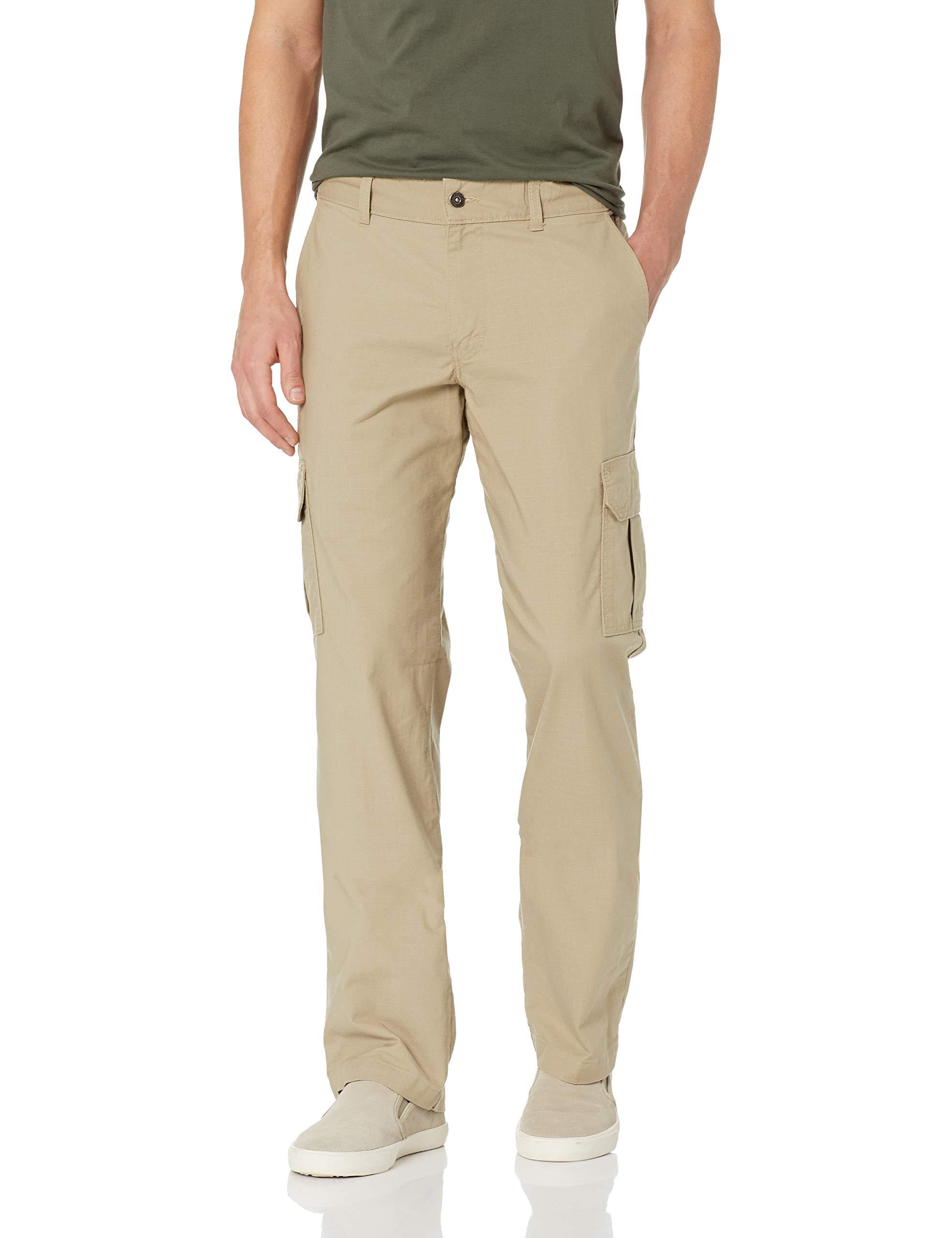 Dickies Synthetic Ripstop Cargo Pant Regular Straight Fit in Natural ...