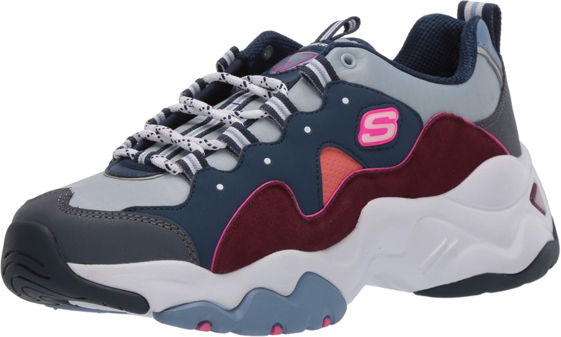 skechers dlites navy