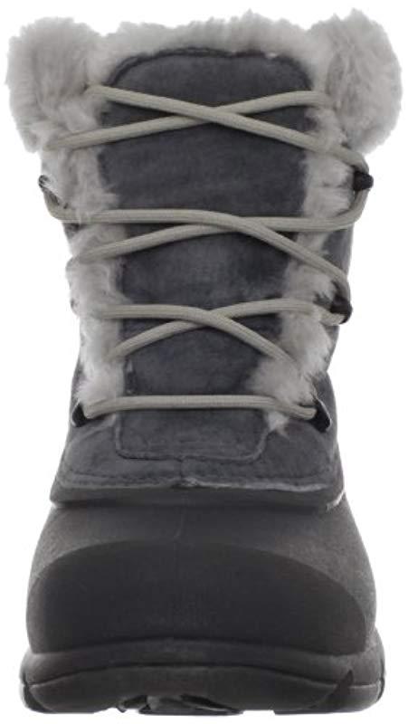 sorel snow angel charcoal