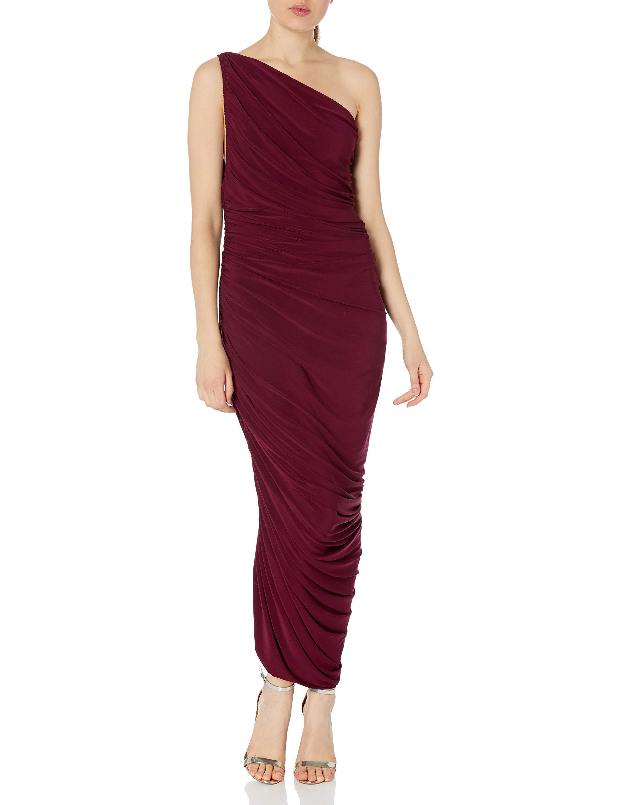 Norma Kamali Synthetic Diana Gown in Plum (Purple) - Save 50% - Lyst