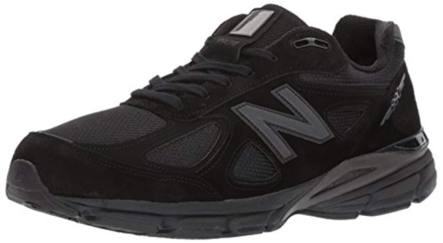 all black new balance 990v4