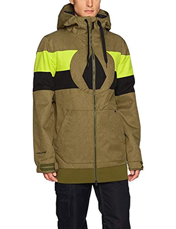 volcom hal snowboard jacket