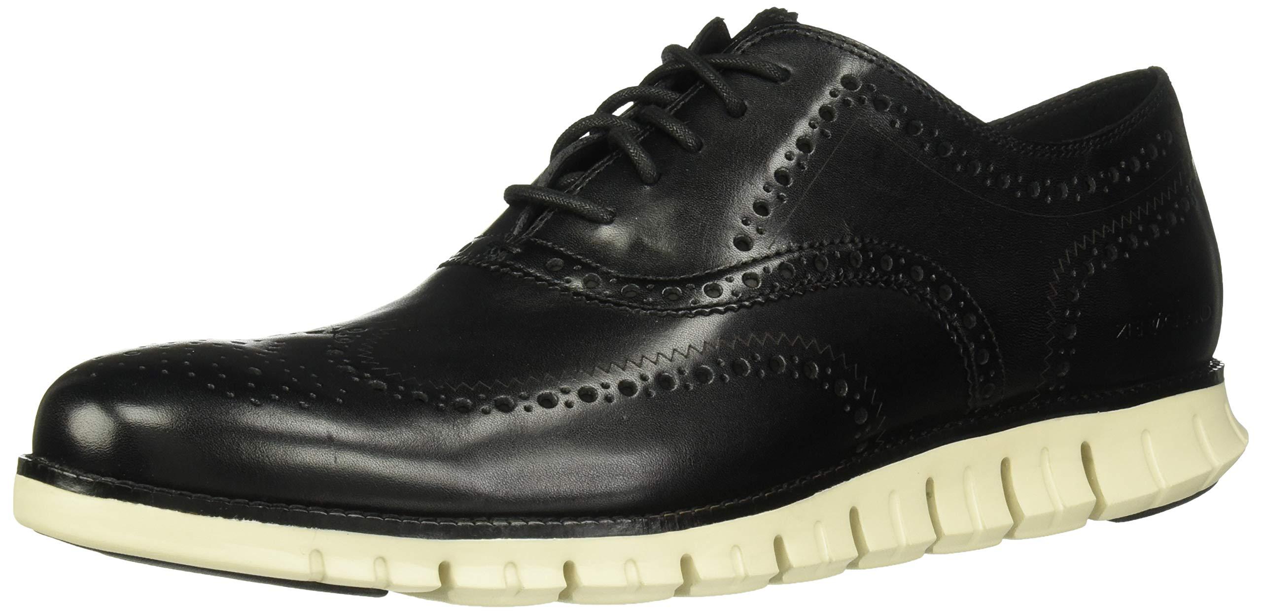 Cole Haan Leather Mens Zerogrand Wingtip Oxford in Black for Men - Lyst