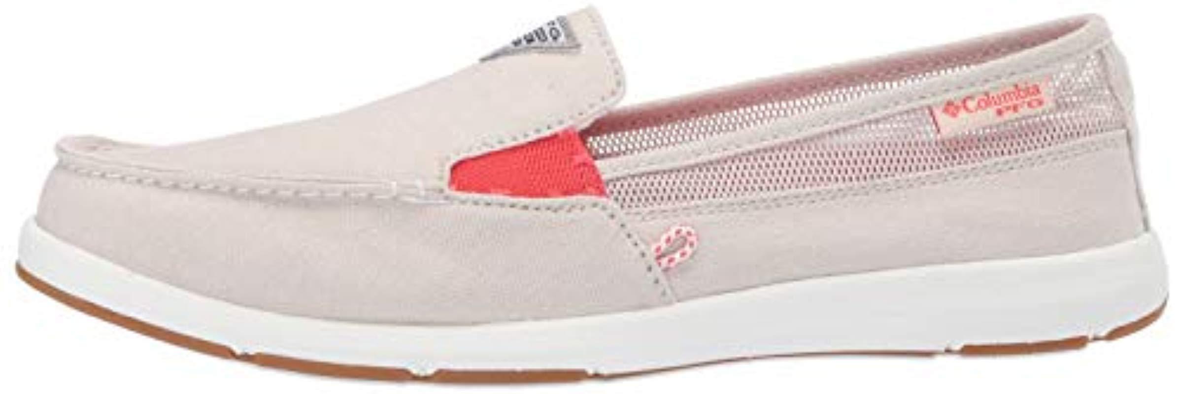 NEW Columbia Women’s Flats Delray II Slip On PFG Canvas Comfort Boat Shoes