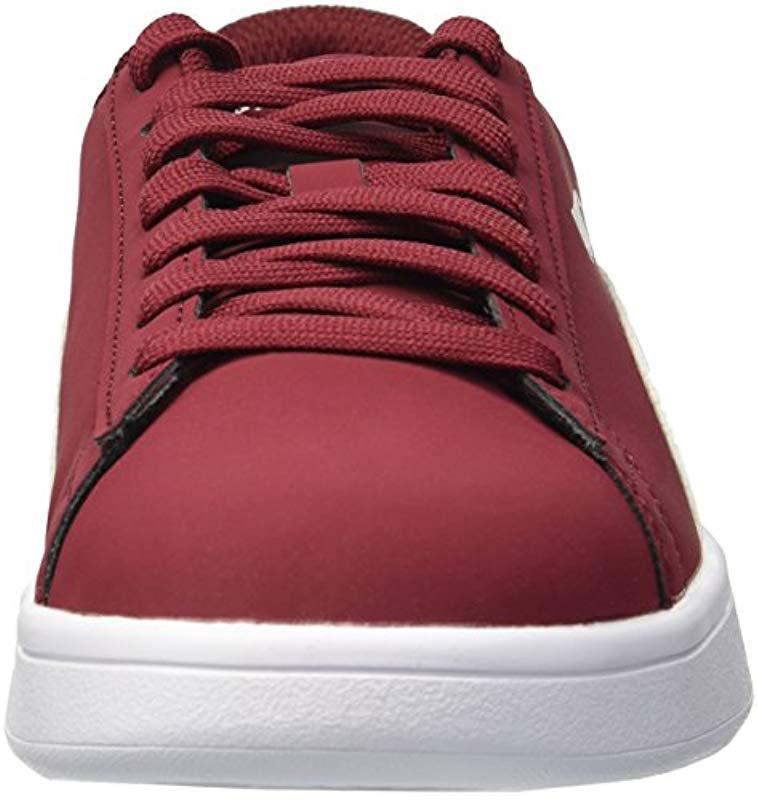 puma smash v2 pomegranate