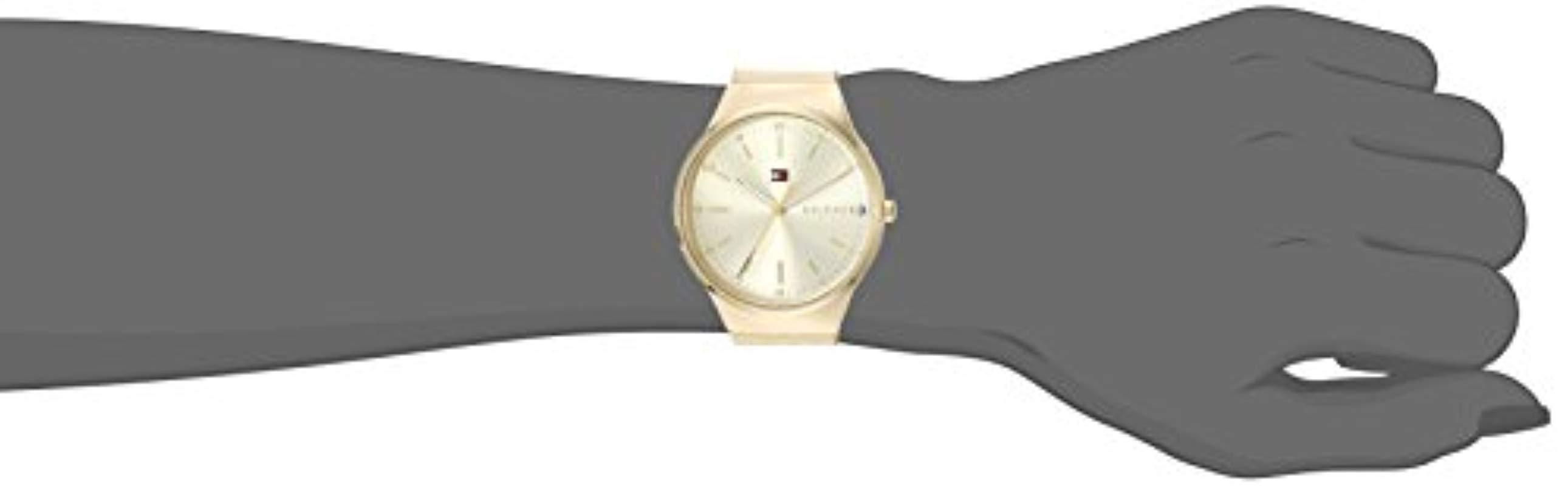 Tommy Hilfiger 'sophisticated Sport' Quartz Gold-tone-stainless-steel  Casual Watch, Color:gold-toned (model: 1781798) in Metallic - Lyst