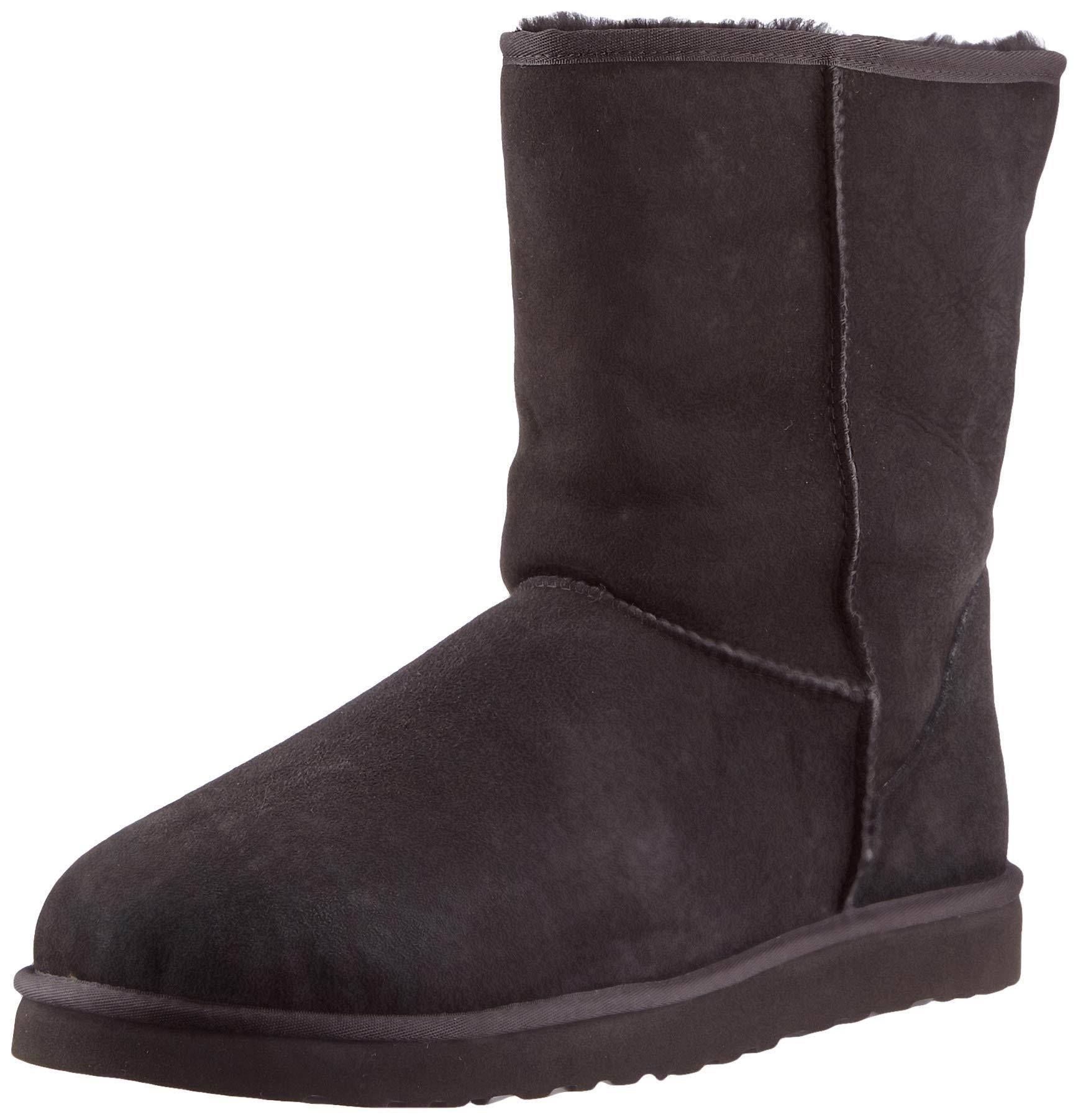 UGG Leather Classic Short Boot in Black for Men - Save 54% - Lyst