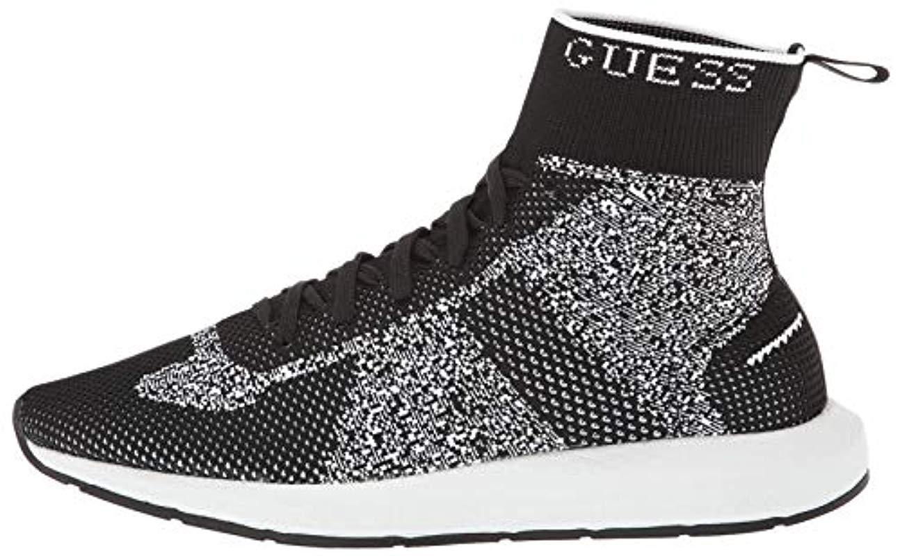 Guess Rubber Zachary Sneaker in White 