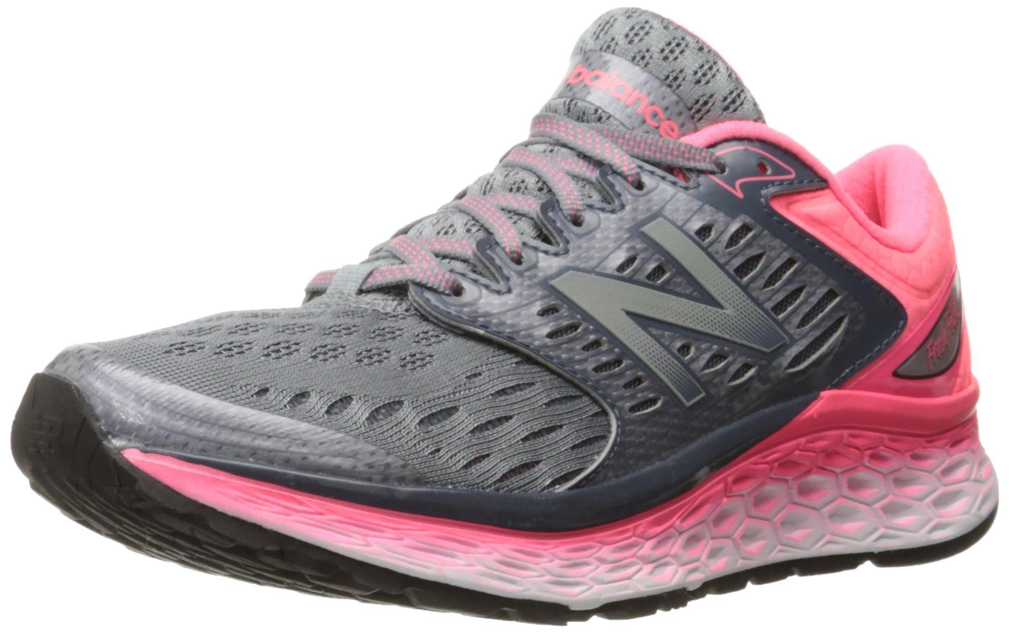 New Balance Fresh Foam 1080 V6 Running Shoe in Silver/Pink (Gray) | Lyst