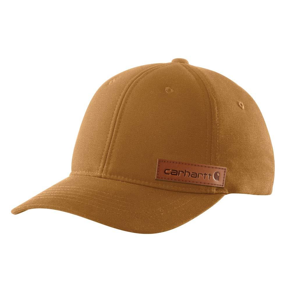 Carhartt Mens Rugged Flex Fullback Fitted Logo Graphic Baseball Cap in