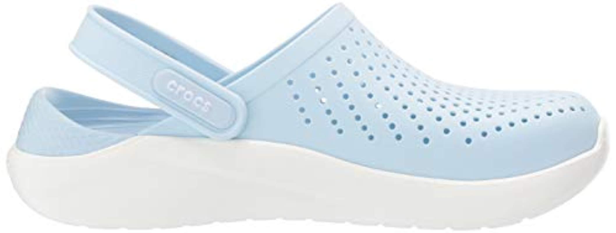 crocs literide light blue