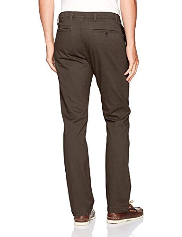 dockers washed khaki slim tapered