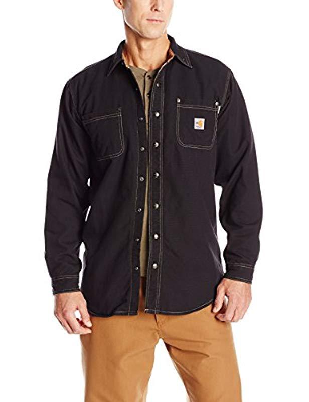 carhartt canvas shirt jac