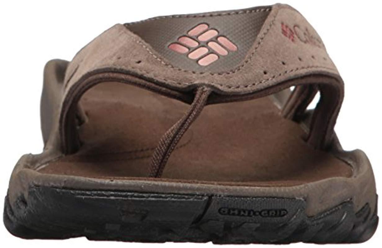 columbia men's santiam flip sport sandal
