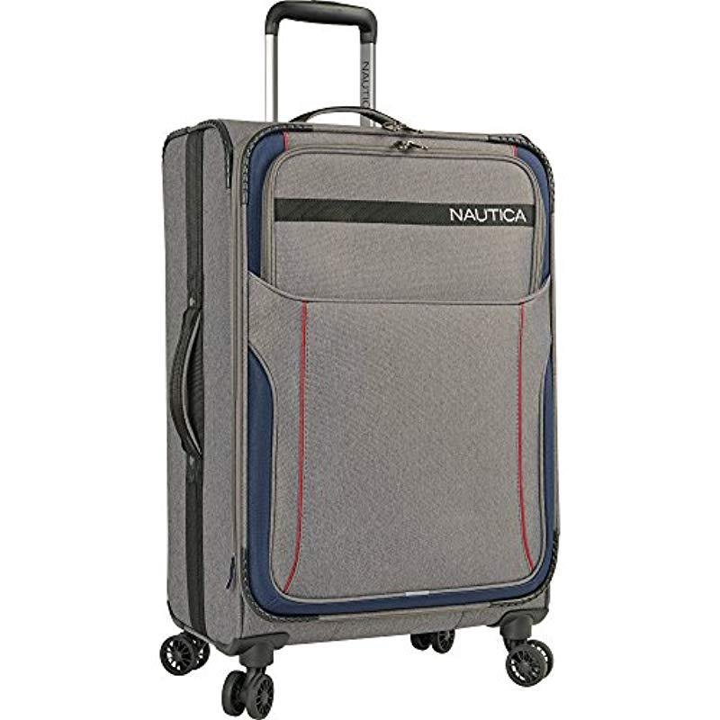 light grey suitcase